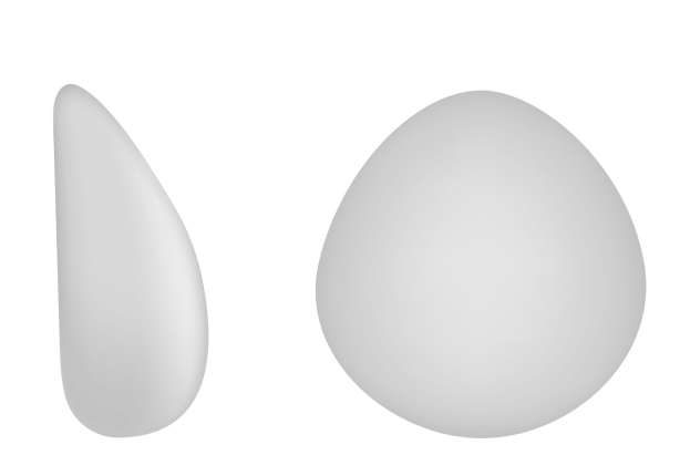 Teardrop implants